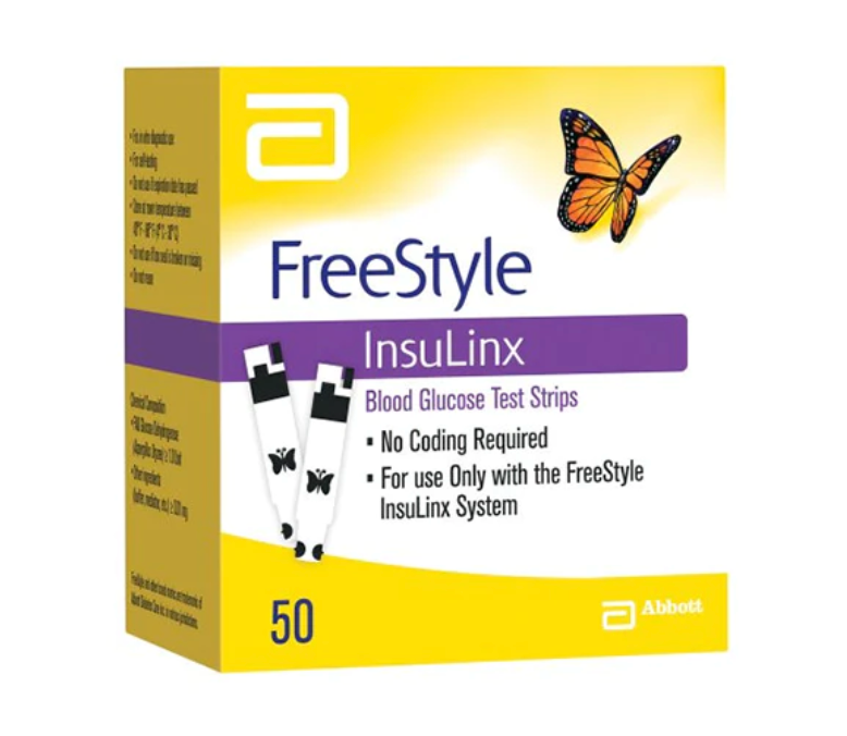 FreeStyle Insulinx Test Strips 50ct