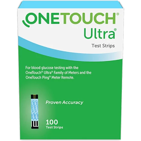 OneTouch Ultra Blood Glucose Diabetic Test Strips 100ct