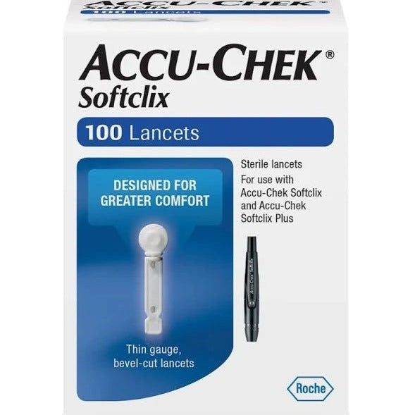 Accu-Chek SoftClix Lancets 28G - 100ct