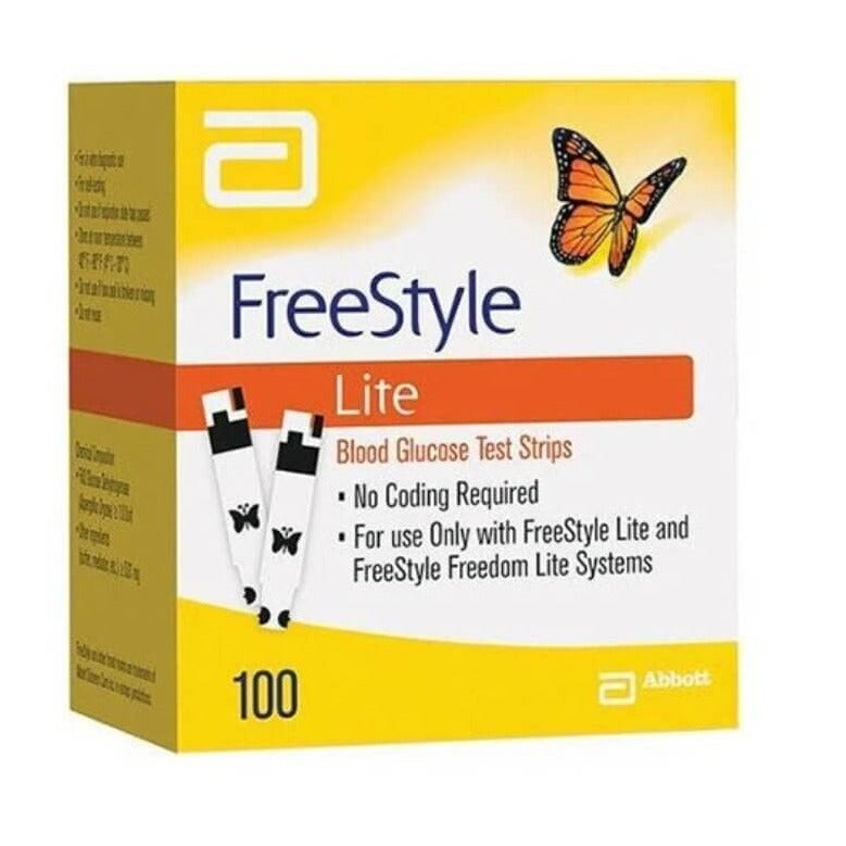 FreeStyle 100ct Blood Glucose Diabetic Test Strips