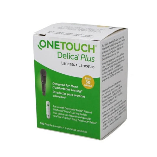 OneTouch Delica Plus Lancets 30g 100ct